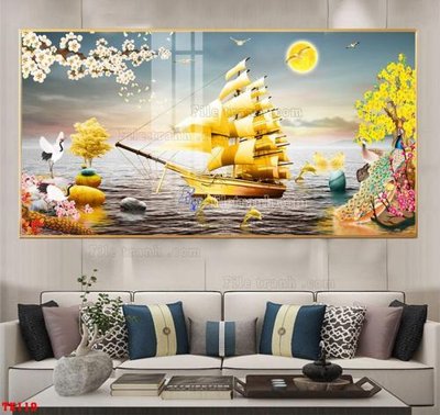 File PSD File tranh hiện đại pha lê gương hot TK119 (gốc) cho designer