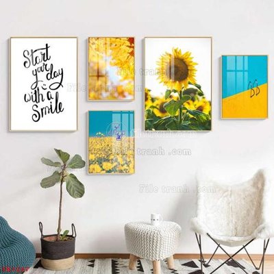 File PSD File tranh bộ in tráng gương hiện đại TK1247 (gốc) tách lớp chi tiết