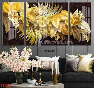 File tranh gốc File tranh hiện đại pha lê gương hot TK127 (sắc nét từng chi tiết)