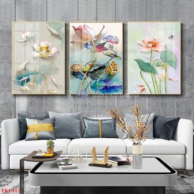 File PSD File tranh bộ in tráng gương hiện đại TK1315 (chất lượng in ấn)