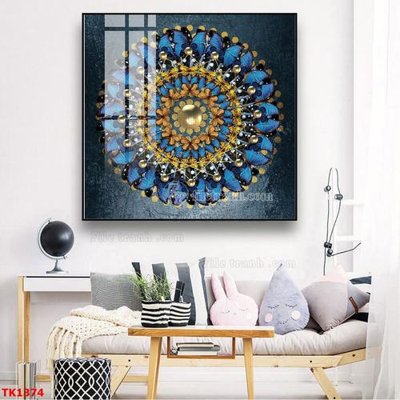 File ảnh File bộ tranh treo tráng gương TK1374 (gốc) in decal dán tường