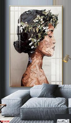 File PSD File bộ tranh treo tráng gương TK1420 (bản gốc) đã tách nền