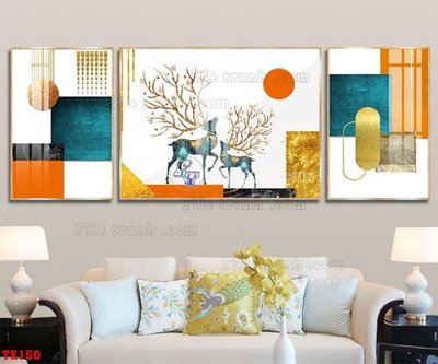 File gốc File tranh hiện đại pha lê gương hot TK150 (ảnh chi tiết) để in ấn