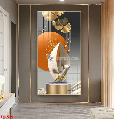 File gốc File bộ tranh treo tráng gương TK1519 cho in ấn và thiết kế