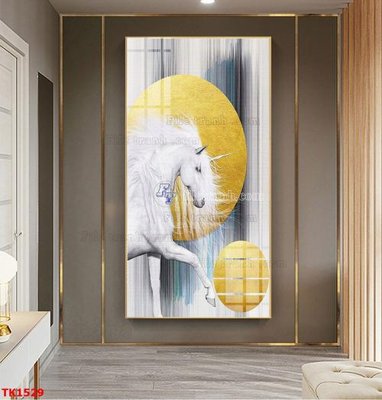 File in ấn File bộ tranh treo tráng gương TK1529 (bản gốc) chất lượng cao