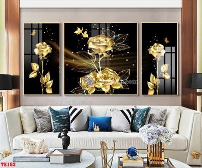 File ảnh File tranh hiện đại pha lê gương hot TK153 (gốc) in quảng cáo ngoài trời