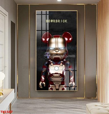 File gốc File bộ tranh treo tráng gương TK1547 (trang trí) phòng trẻ em