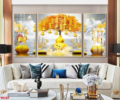 Mua file tranh gốc File tranh hiện đại pha lê gương hot TK157 tại Filetranh.com