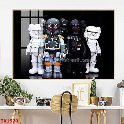 File gốc File bộ tranh treo tráng gương TK1570 (PNG) không nền chất lượng