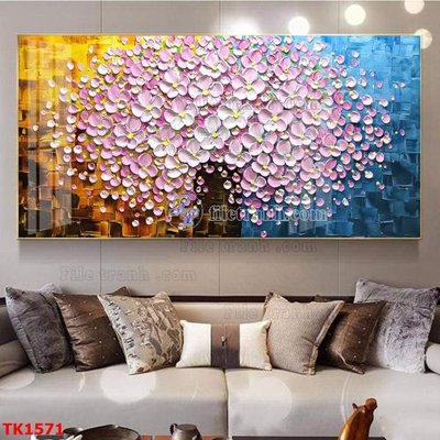 File gốc File bộ tranh treo tráng gương TK1571 (bản quyền) cho in ấn