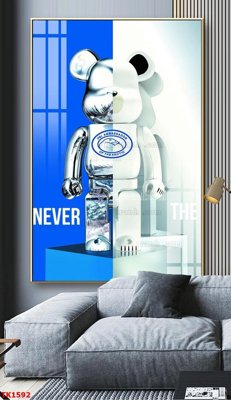 File ảnh File bộ tranh treo tráng gương TK1592 (gốc) in backdrop sự kiện