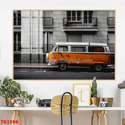 File gốc File bộ tranh treo tráng gương TK1596 (in tráng gương) ốp tường