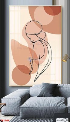 File tranh File bộ tranh treo tráng gương TK1644 (gốc) chủ đề thiên nhiên