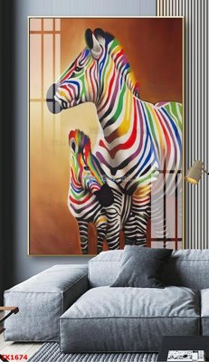 File gốc File bộ tranh treo tráng gương TK1674 (in tráng gương) ốp tường