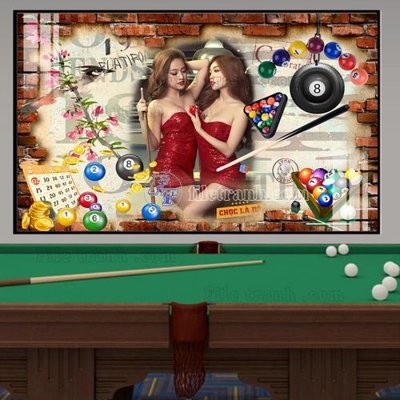 Tải về file gốc File tranh quán bida bi-a BILLARD TK17 (chuẩn in ấn)