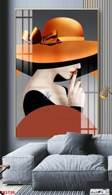 File gốc File bộ tranh treo tráng gương TK1720 (chủ đề hiện đại) trang trí