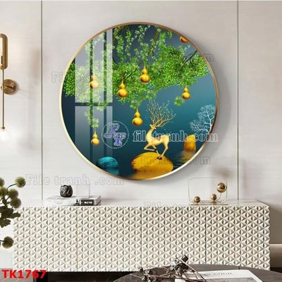 File gốc File bộ tranh treo tráng gương TK1767 (chủ đề hiện đại) trang trí