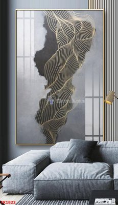 Hình ảnh file gốc in lụa File bộ tranh treo tráng gương TK1822