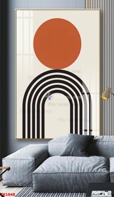 File tranh File bộ tranh treo tráng gương TK1848 (ảnh gốc) độc quyền