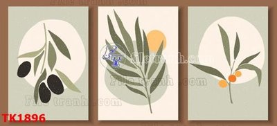 File in lụa File bộ tranh treo tráng gương TK1896 (tân cổ điển) File bộ tranh treo tráng gương TK1896