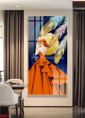 Mua file gốc File tranh hiện đại pha lê gương hot TK214 (in ấn) tại Filetranh.com