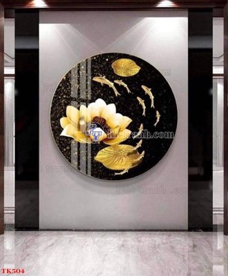 Download file gốc File tranh bộ in tráng gương hiện đại TK504 (độ nét cao)