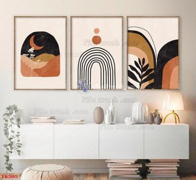 Tải file File tranh bộ in tráng gương hiện đại TK505 (ảnh gốc) file TIFF