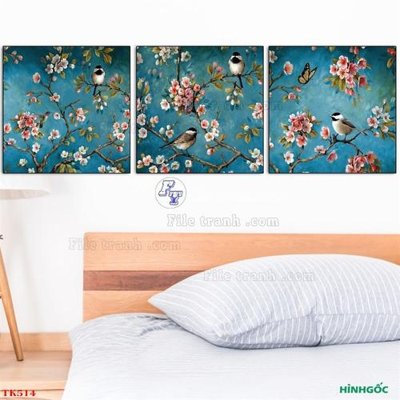 Tải file File tranh bộ in tráng gương hiện đại TK514 (ảnh gốc) in tráng gương