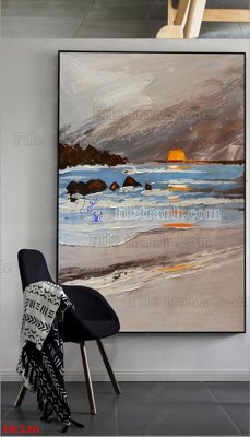 File in mica File tranh bộ in tráng gương hiện đại TK526 (bản gốc) siêu trong