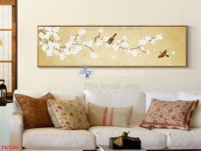 File in ấn File tranh bộ in tráng gương hiện đại TK530 (bản gốc) chất lượng cao