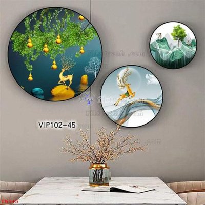 File tranh File tranh bộ in tráng gương hiện đại TK545 (file gốc) chuẩn màu in