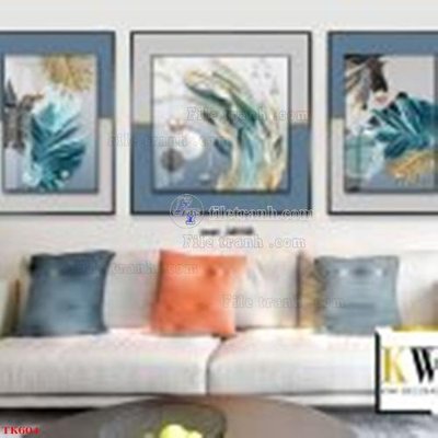 Download file File tranh bộ in tráng gương hiện đại TK604 (gốc) cho xưởng in