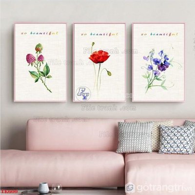 Mua file tranh gốc File tranh bộ in tráng gương hiện đại TK609 tại Filetranh.com