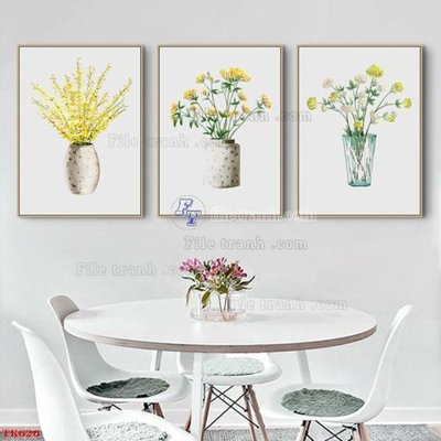 File tranh quảng cáo File tranh bộ in tráng gương hiện đại TK626 (file gốc) chuyên nghiệp