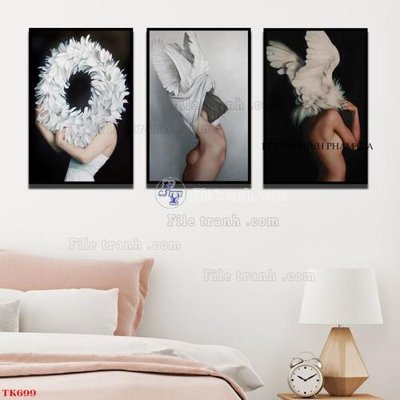 File gốc File tranh bộ in tráng gương hiện đại TK699 (Filetranh.com) File tranh bộ in tráng gương hiện đại TK699