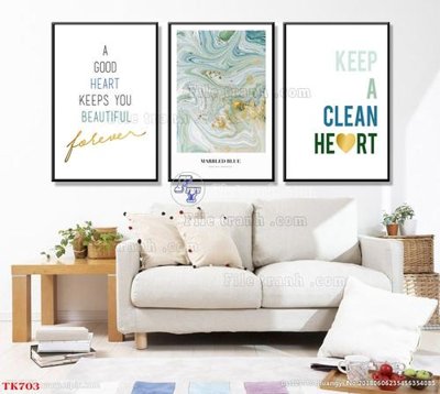 Download file gốc File tranh bộ in tráng gương hiện đại TK703 (độ nét cao)