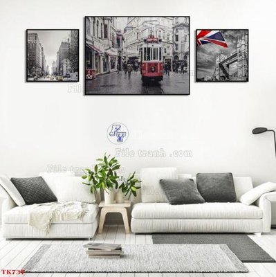 Tải file File tranh bộ in tráng gương hiện đại TK737 (ảnh gốc) in gạch 3D