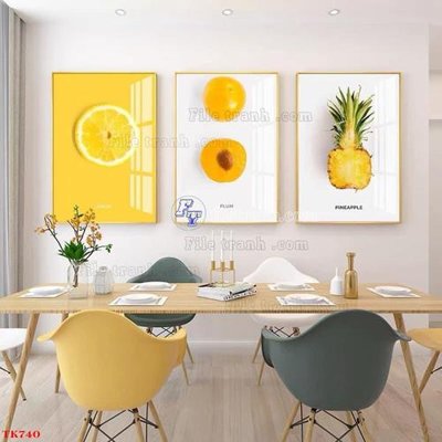 File tranh File tranh bộ in tráng gương hiện đại TK740 (gốc) chủ đề động vật