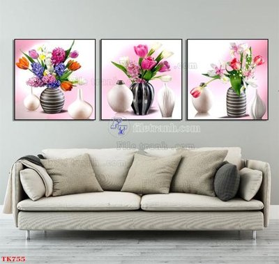 File tranh File tranh bộ in tráng gương hiện đại TK755 (bản gốc) trang trí văn phòng