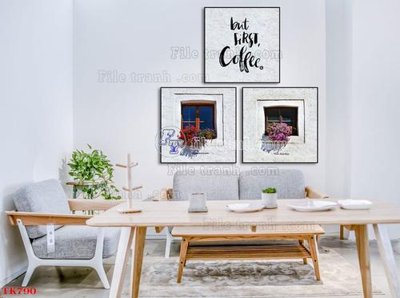 Hình ảnh file gốc File tranh bộ in tráng gương hiện đại TK790 (chất lượng cao)