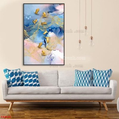 File ảnh File tranh bộ in tráng gương hiện đại TK830 (gốc) dùng in Pano