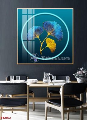 File gốc File tranh bộ in tráng gương hiện đại TK862 (in tráng gương) sang trọng