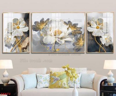 File PSD in ấn File tranh bộ in tráng gương hiện đại TK872 (chất lượng cao)