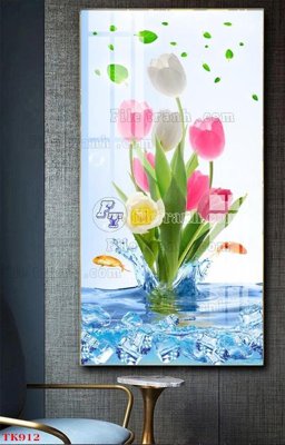 File gốc File tranh bộ in tráng gương hiện đại TK912 (phiên bản chuẩn) để in ấn