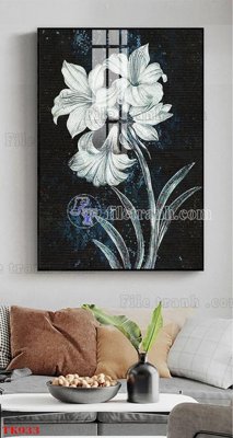 File ảnh gốc File tranh bộ in tráng gương hiện đại TK933 không vỡ nét