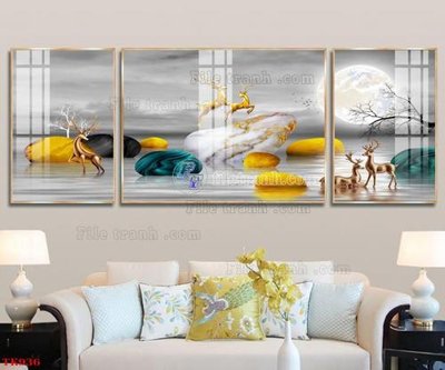Download file tranh PSD File tranh bộ in tráng gương hiện đại TK936 để chỉnh sửa