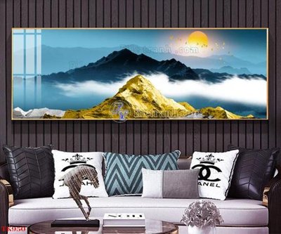 Tải file File tranh bộ in tráng gương hiện đại TK950 (ảnh gốc) file AI/EPS