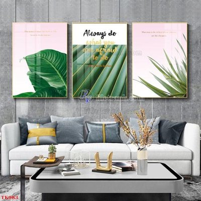 File gốc File tranh bộ in tráng gương hiện đại TK983 (in lụa) tranh mã đáo