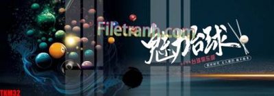 File ảnh File tranh decor treo quán bida bi a BILLARD TKM32 (gốc) trang trí khách sạn