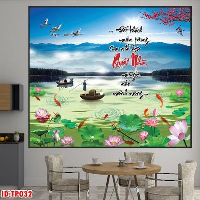 Mua file gốc File tranh thư pháp TP032 (PSD) tại Filetranh.com